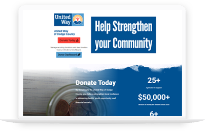 UWDC Giving laptop